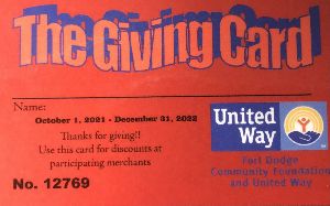 The Giving Card